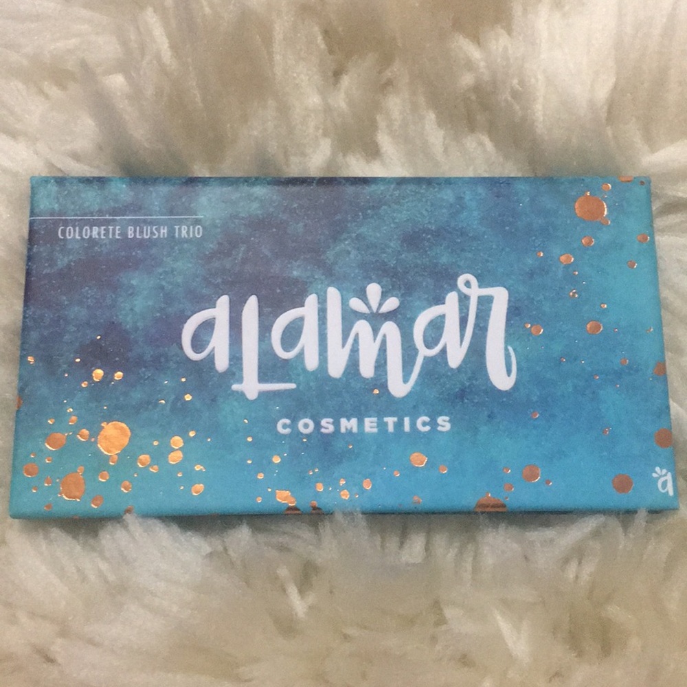 Alamar cosmetics colorete blush trio in fair light